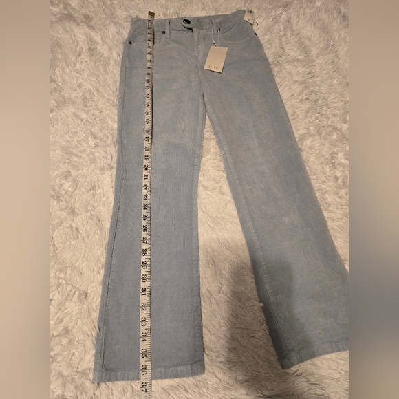 NWT Joie Maza Cropped Corduroy Pants Size 2 Color Thistle - Picture 4 of 13